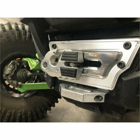 Viper Machine Kawasaki KRX 1000 Billet Winch Plate with Integrated Rope Hawse