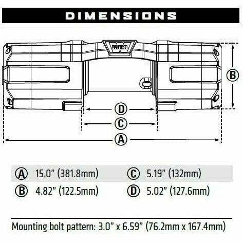 Warn AXON 45-S Winch