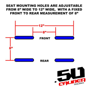 Polaris RZR XP 1000 Bucket Seat with Carbon Fiber Look (2014-2019)