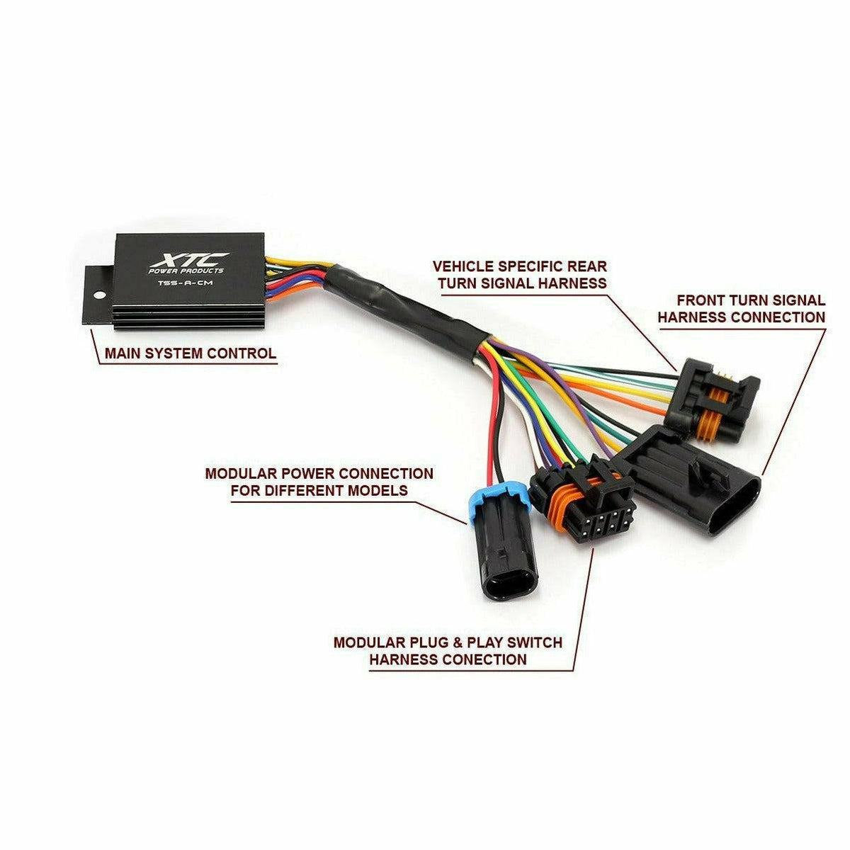 XTC Can Am Maverick X3 Self Canceling Turn Signal System with Horn